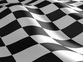 Checkered flag texture.