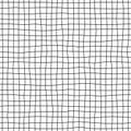 Checkered handdrawn seamless pattern