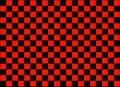 Checkered pattern black and red color Royalty Free Stock Photo