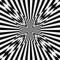 Checkered pattern with distortion effect. Deformed, irregular ch