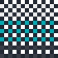 Checkered pattern. Seamless checkered Royalty Free Stock Photo