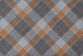 Checkered scottish pattern textile texture background. Royalty Free Stock Photo