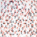 Checkered pattern tile background. Architectural detail, abstract background pattern. White, red and black checks. eps 10 Royalty Free Stock Photo