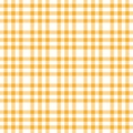 Checkered pattern yellow - endless Royalty Free Stock Photo