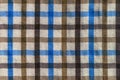 Checkered plaid textile material pattern texture