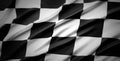 Checkered racing flag Royalty Free Stock Photo