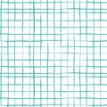 Checkered seamles pattern. Vector pattern in hand drawn style. Royalty Free Stock Photo