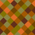 Checkered seamless background pattern Royalty Free Stock Photo