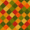 Checkered seamless background pattern Royalty Free Stock Photo