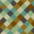 Checkered seamless background pattern Royalty Free Stock Photo