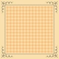 Checkered seamless pattern recipe template, brownish shades