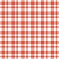 Checkered seamless table cloths pattern Royalty Free Stock Photo
