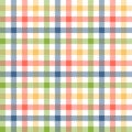 checkered table cloth background Royalty Free Stock Photo