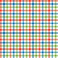 Checkered tablecloths pattern colorful - endlessly Royalty Free Stock Photo