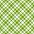 Checkered tablecloths pattern green - endlessly Royalty Free Stock Photo