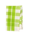 Checkered tea towel Royalty Free Stock Photo
