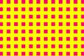 Checkered Texture red yellow background Illustration Abstract hypnotics psychadelic multi colored texture Royalty Free Stock Photo