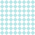 Checkered tile vector pattern or seamless blue and white background