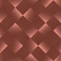 Checkered Tilted Squares Seamless Pattern Trend Vector Brown Abstract Background Royalty Free Stock Photo