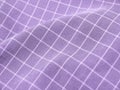 Checkered violet fabric