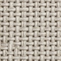 Checkered weave, with thick, parallel strands crossing perpendicularly, crea Royalty Free Stock Photo