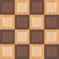 Checkered wooden pattern Royalty Free Stock Photo