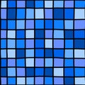 checkers board in blue shades seamless pattern Royalty Free Stock Photo