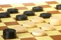 Checkers or draughts is a board game