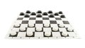 Checkers game. Royalty Free Stock Photo