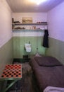 Checkers Inside Alcatraz prison, San Francisco, CA, USA Royalty Free Stock Photo