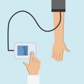 Checking blood pressure 2