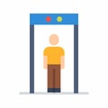 Checking icon vector image.