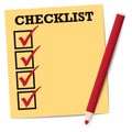 Checklist