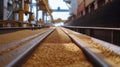 A checklist being followed step by step during the inspection process to ensure every aspect of the grain cargo is