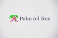 Checklist box with words Palm Oil Free. Check form concept Royalty Free Stock Photo