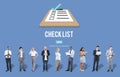 Checklist Choice Decision Document Mark Concept Royalty Free Stock Photo