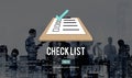 Checklist Choice Decision Document Mark Concept Royalty Free Stock Photo