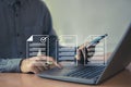 checklist Complete the performance review digital form checklist.business people using evaluation questionnaire evaluation