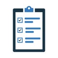 Checklist, complete task icon design