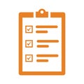 Checklist, complete task icon logo