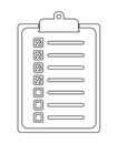 Checklist document Icon.