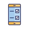 Checklist Isolated Vector icon which can easily modify or edit Royalty Free Stock Photo