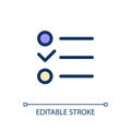 Checklist pixel perfect RGB color ui icon