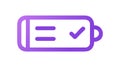 Checklist or survey icon, for tasks and completion , vector design Generative AI Royalty Free Stock Photo