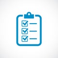 Checklist vector icon Royalty Free Stock Photo