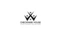 Checkmark House Logo Design Vector