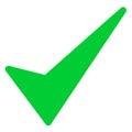 Checkmark, tick symbol, icon. Approve, admission, allow icon