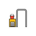 Checkpoint icon. Signs and symbols can be used for web, logo, mobile app, UI, UX