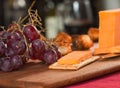 Cheddar cheese appetizer Royalty Free Stock Photo