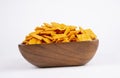 cheddar cheese crackers Royalty Free Stock Photo